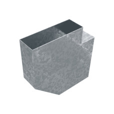 Оцинковане коліно горизонтальне 5x15 90°