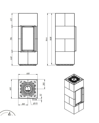 Акумуляційна піч Gavryliv&Sons AP40x80