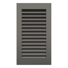 Вентиляційна решітка для каміна SAVEN HIDE Vertical 30х17 графітова