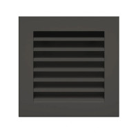 Вентиляційна решітка для каміна SAVEN HIDE 17х17 чорна